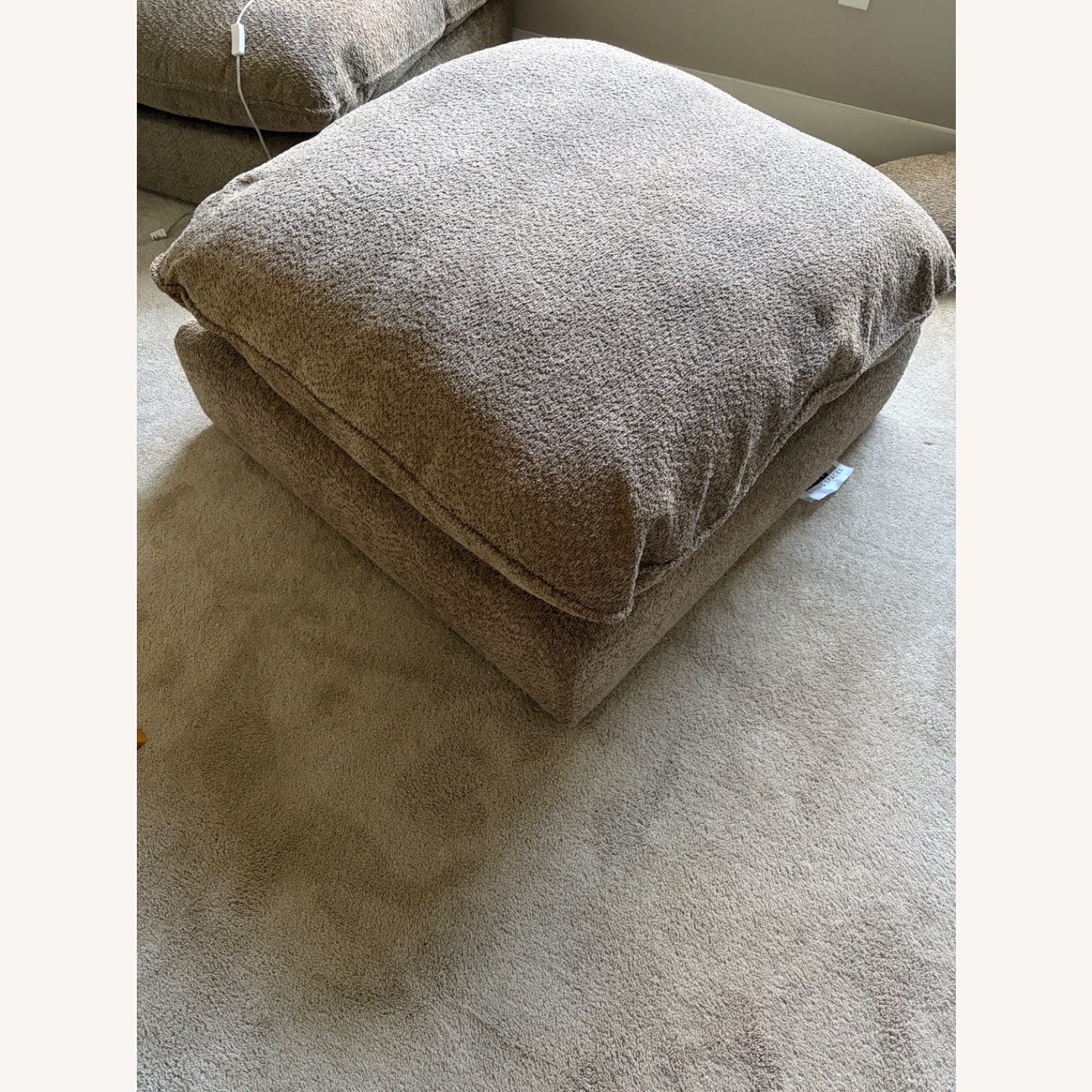 Living Spaces Ottoman - image-1