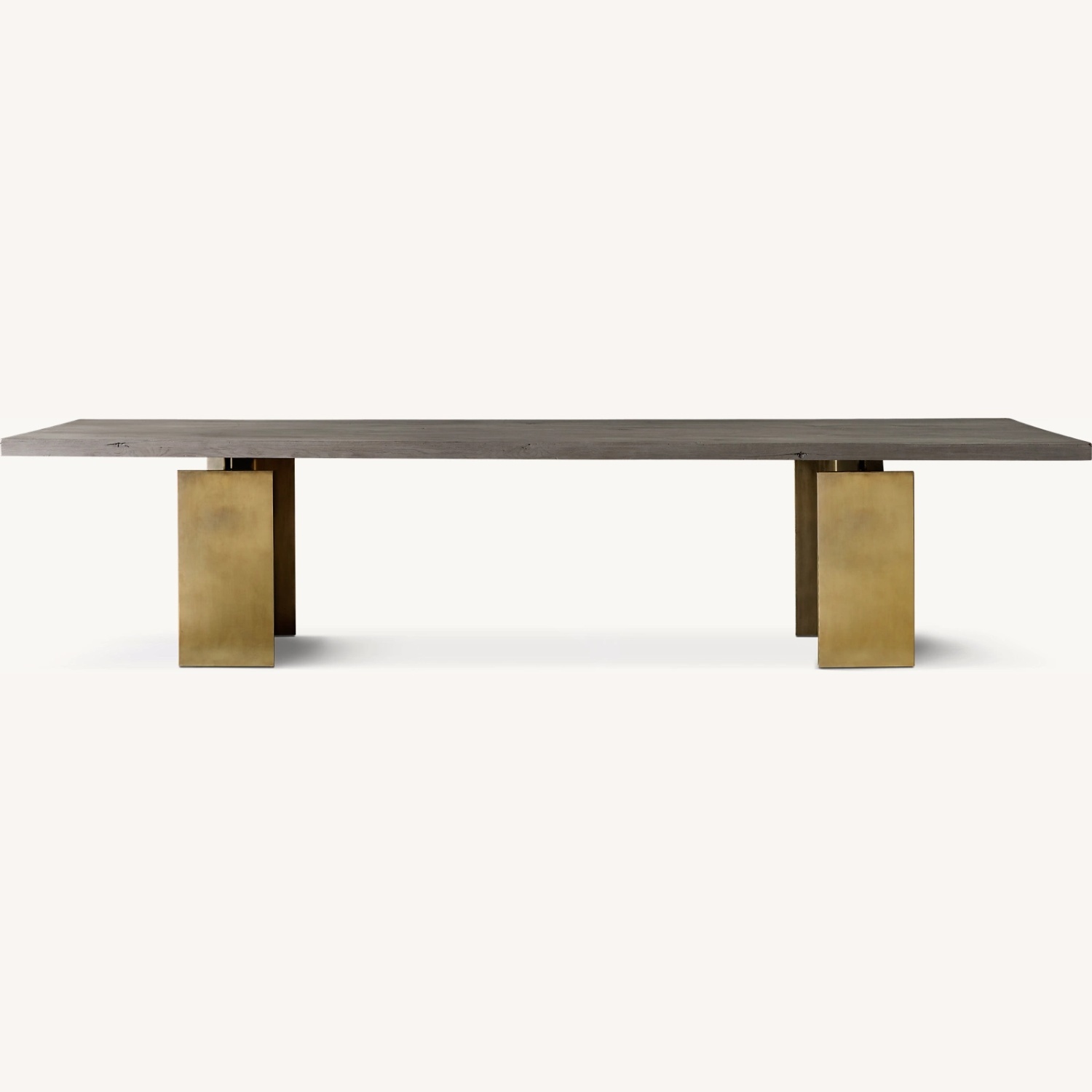 Restoration Hardware Beam Rectangular Dining Table - image-0