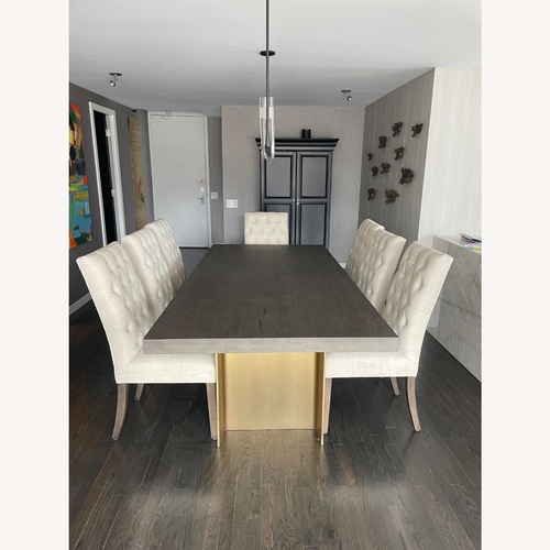 Used Restoration Hardware Beam Rectangular Dining Table for sale on AptDeco