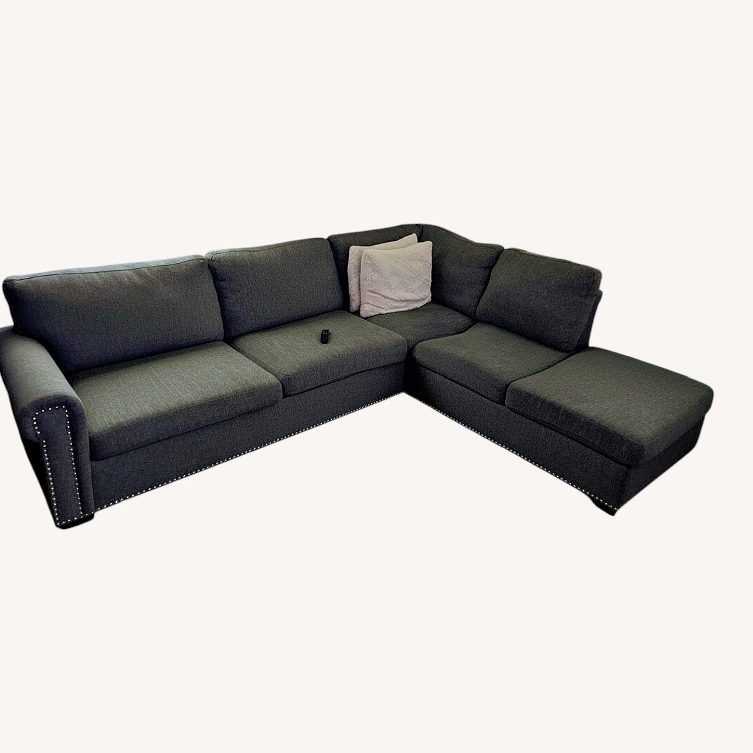 Dark Gray Sectional - image-4