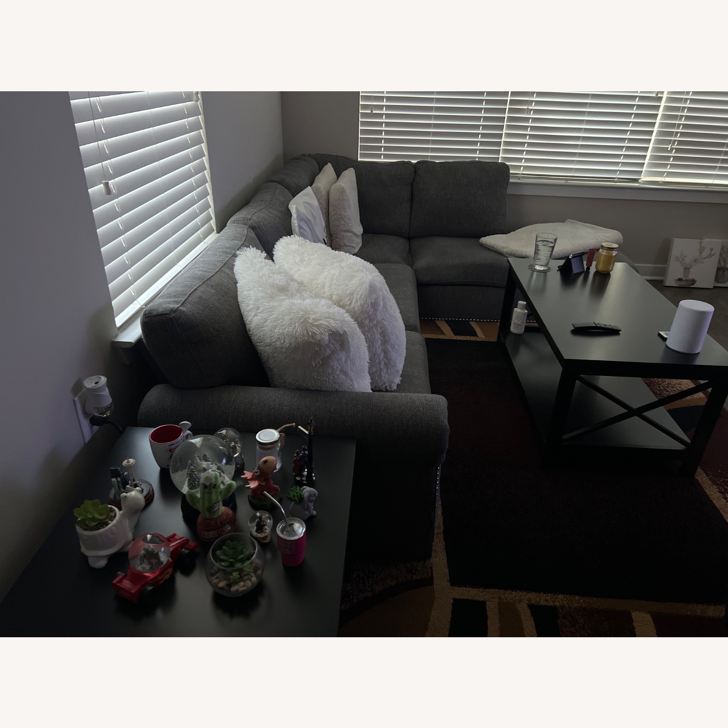 Dark Gray Sectional - image-2