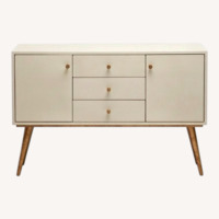 Made Goods Mara White Wood Sideboard
