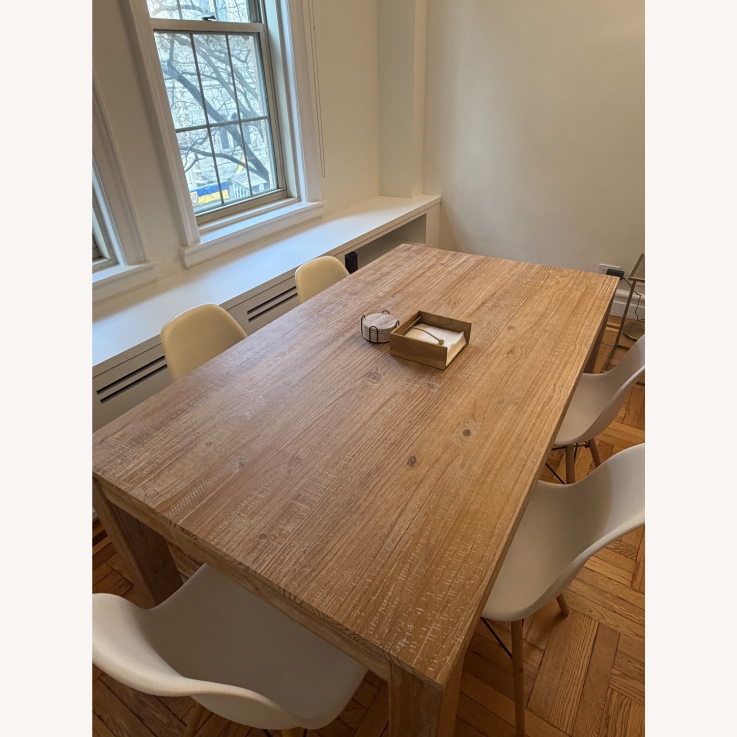 Wayfair Natural Wood Dining Table - image-2