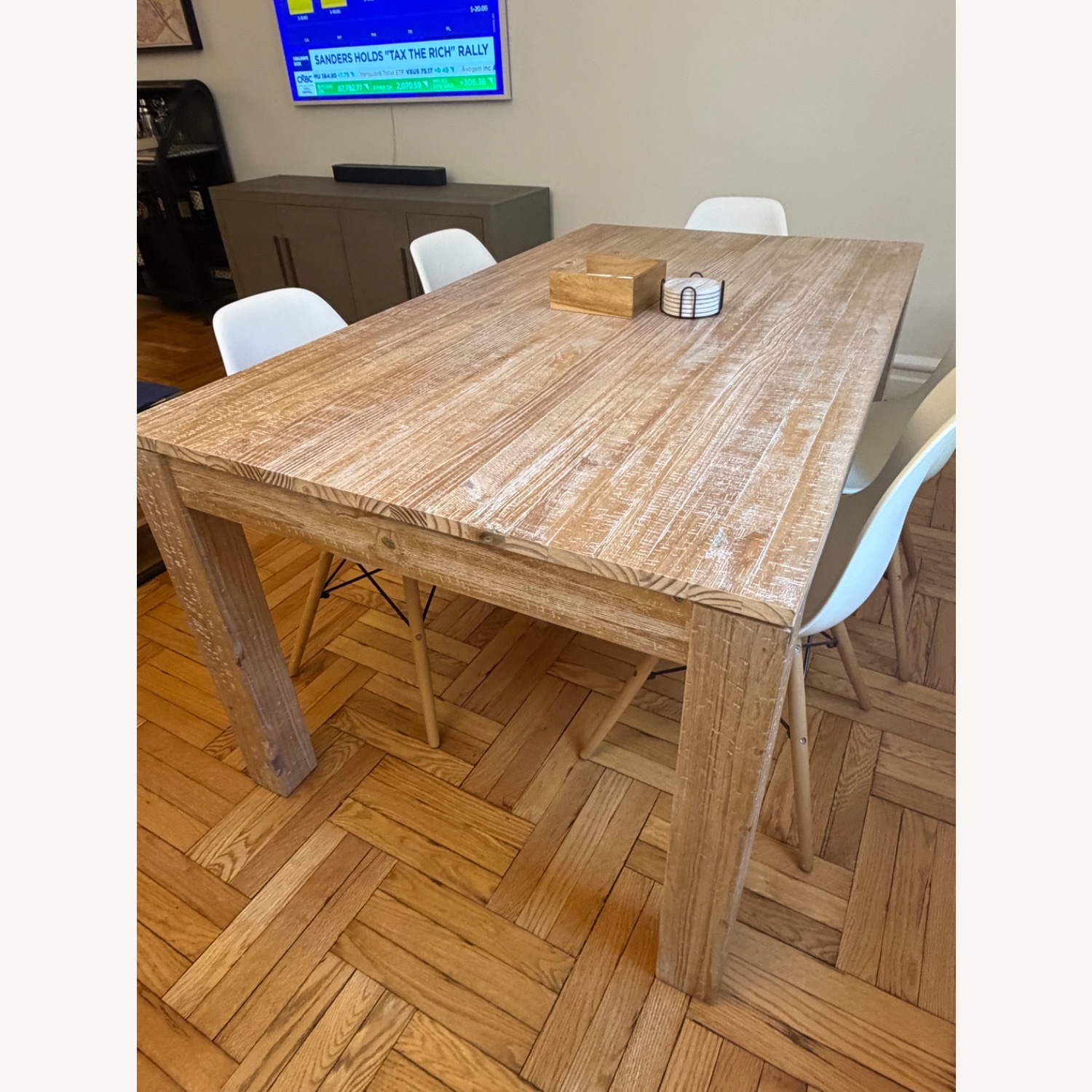 Wayfair Natural Wood Dining Table - image-3