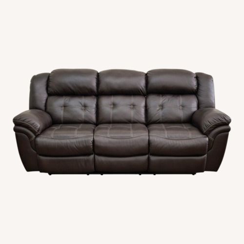 Used La-Z-Boy 3 Seater Leather Couch  for sale on AptDeco