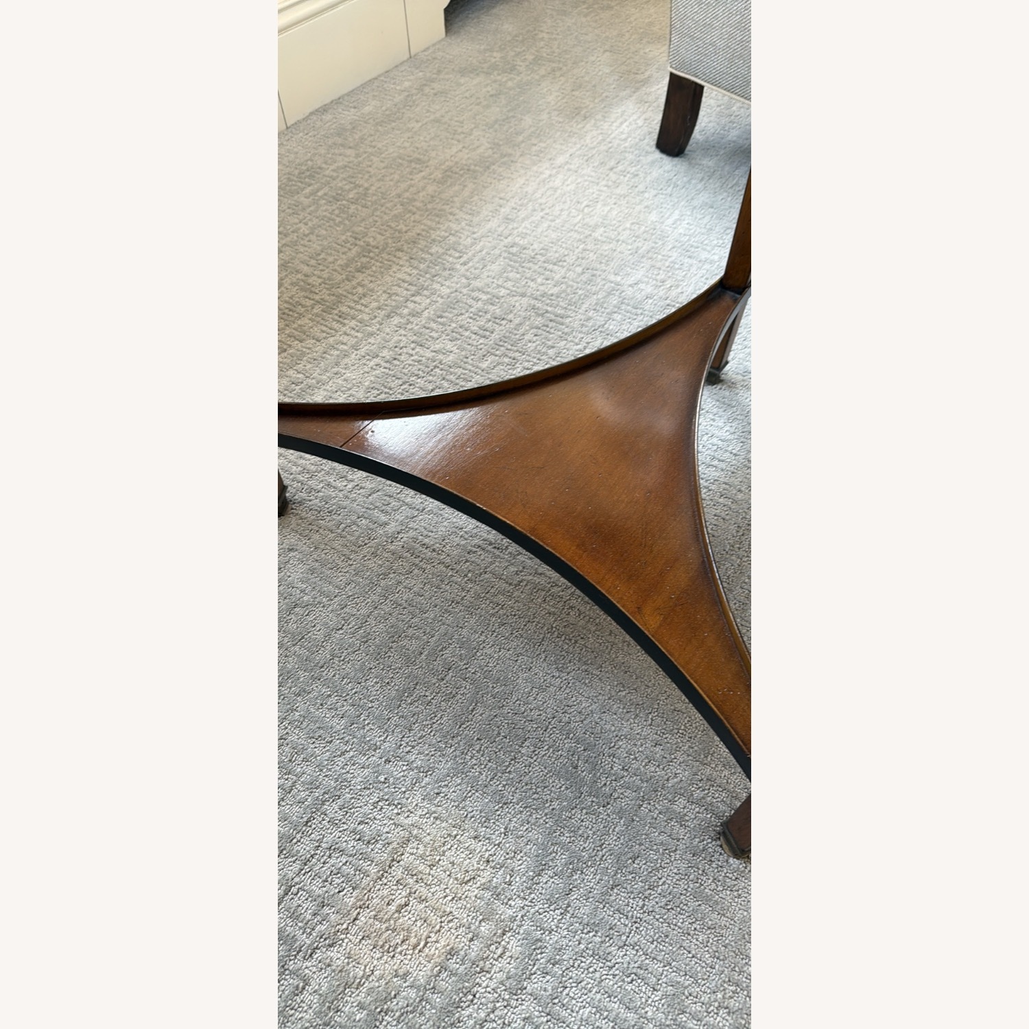 Round “de bournais” Wood Side Table - image-7