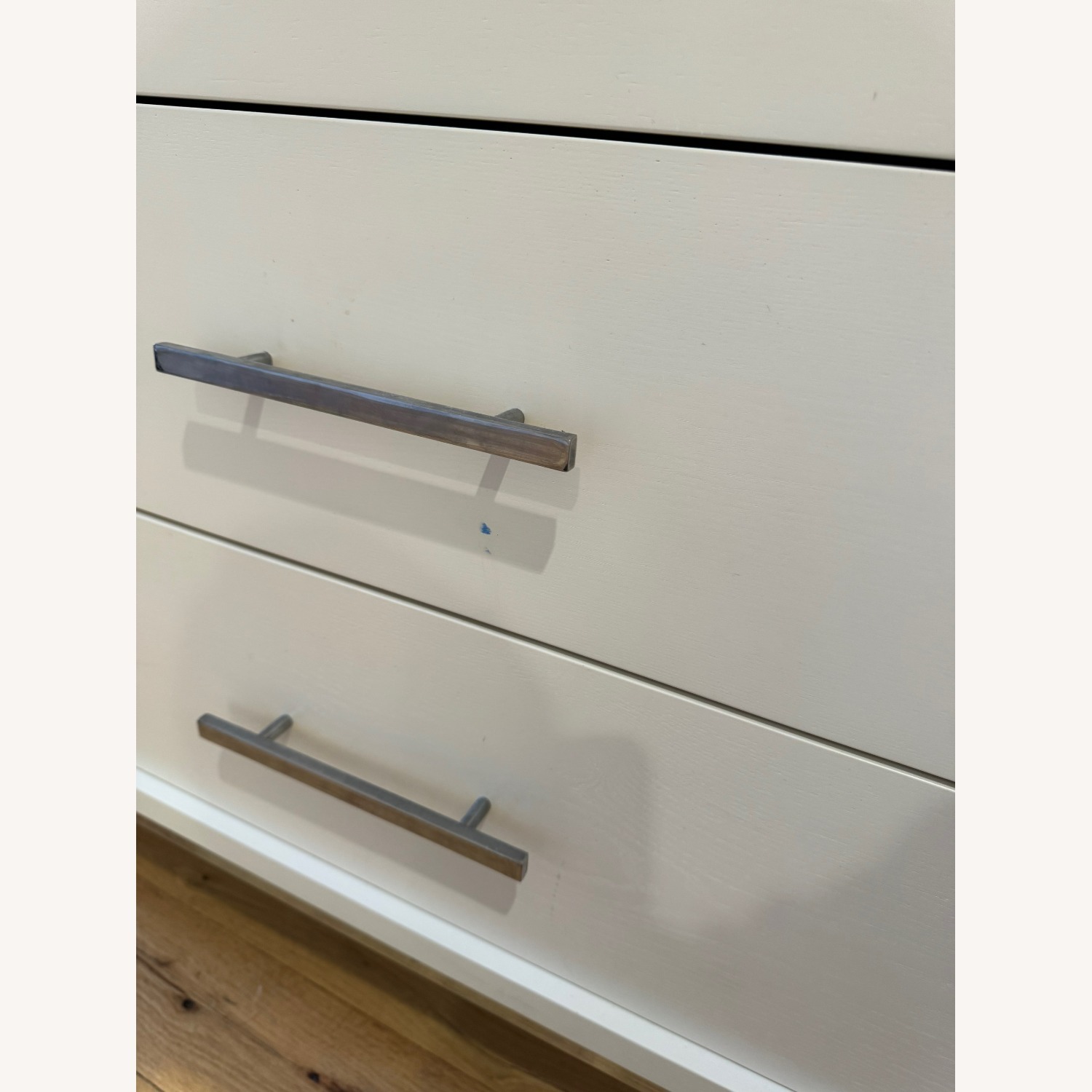 West Elm White Wood City Storage Dresser - image-7