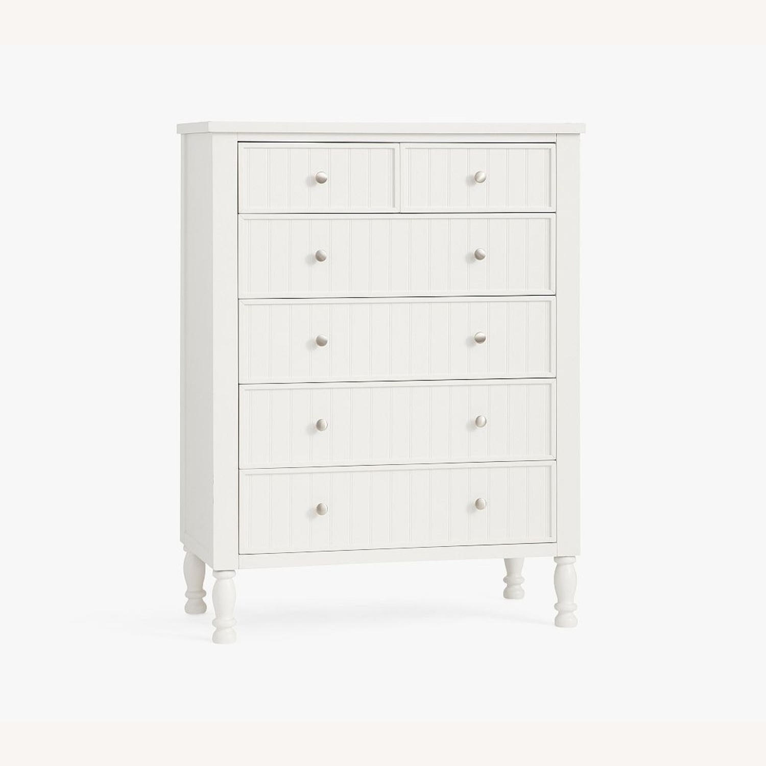 Pottery Barn Kids White Wood Dresser - image-5