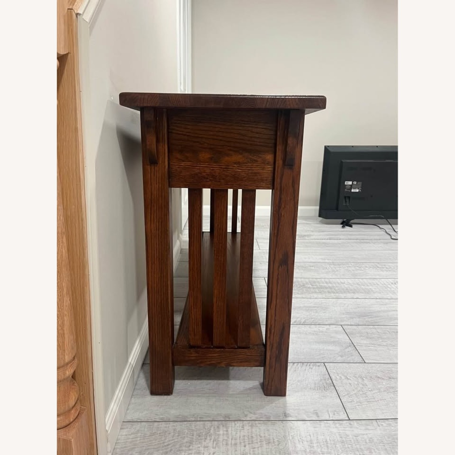 Oak Console Table - image-4