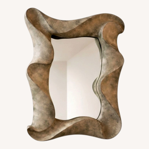 Used  Vintage David Marshall Concrete Wall Mirror for sale on AptDeco