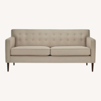 Room & Board 69” Holmes Loveseat in Summer Linen
