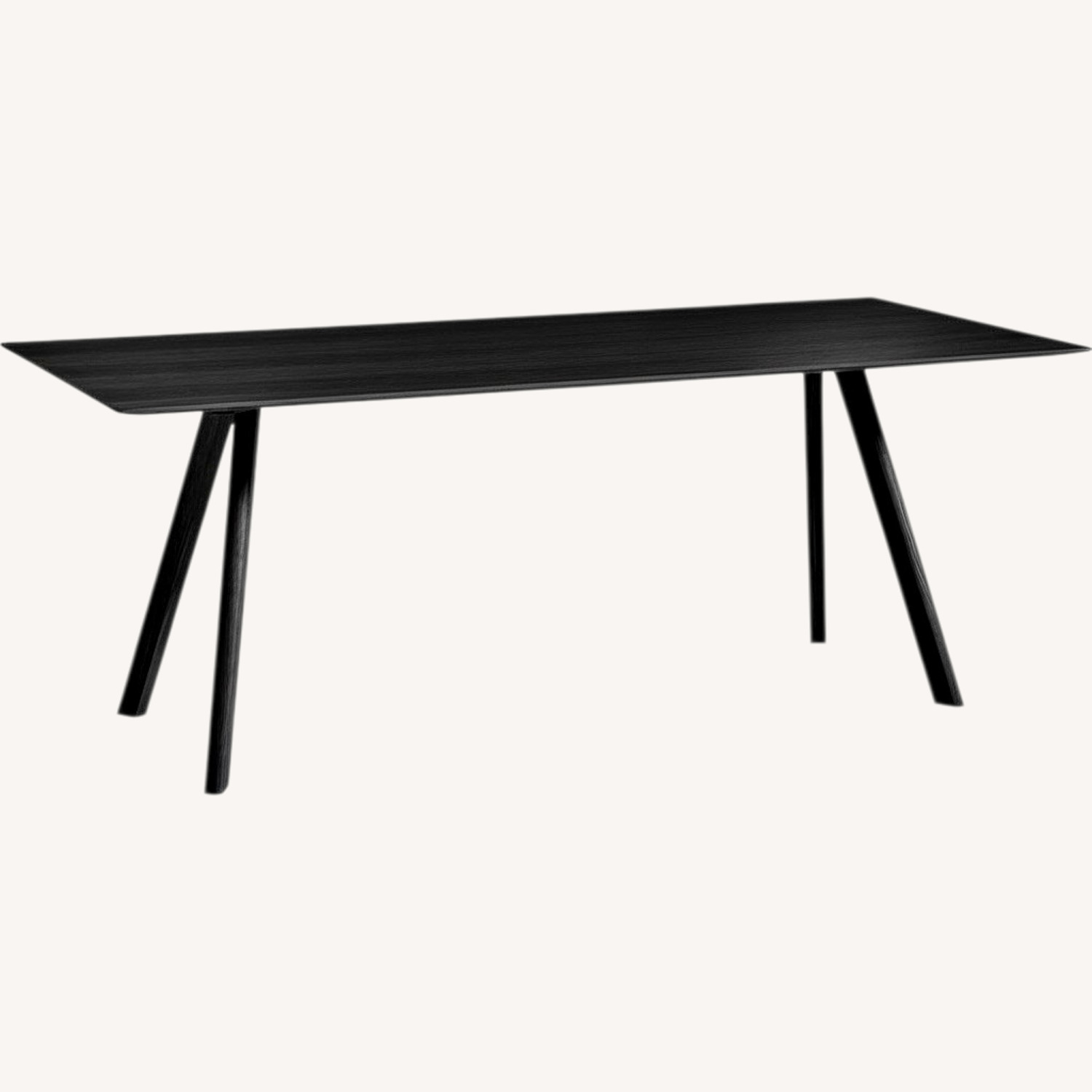 Hay Copenhague 30 Black Wood Dining Table - image-0