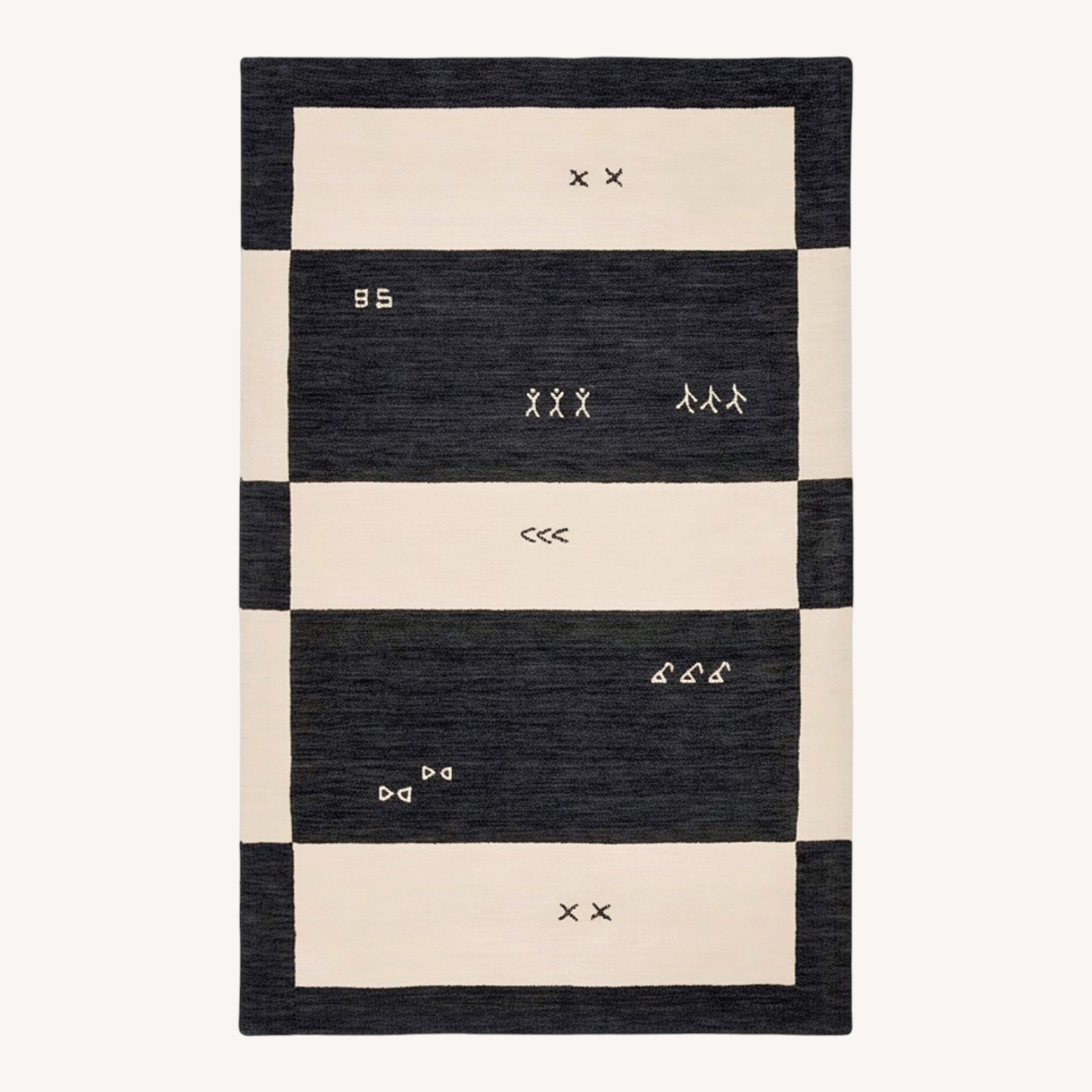 Image of Safavieh Himalaya Wool Area Rug Cream 2' X 3'