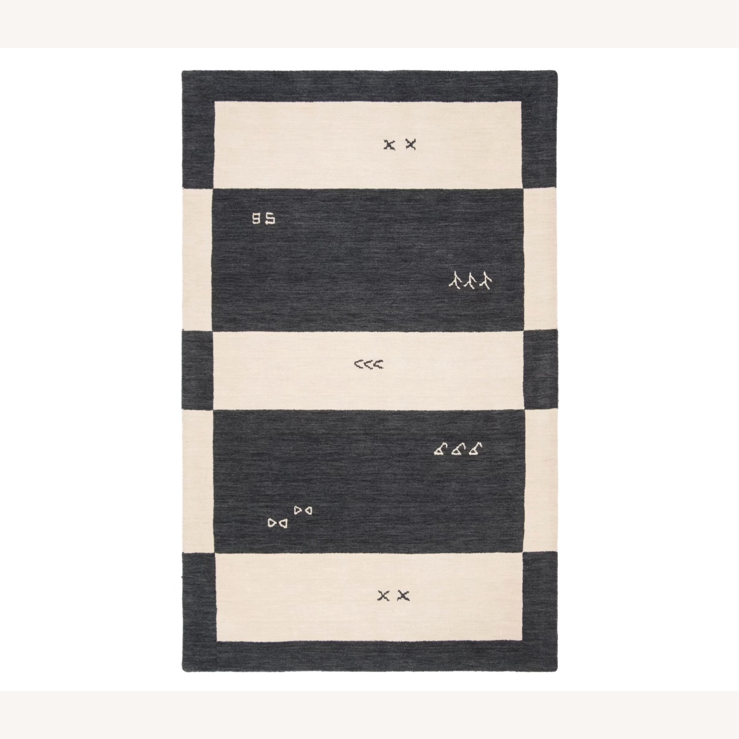 SAFAVIEH Himalaya Wool Area Rug Cream 2' x 3' - image-1