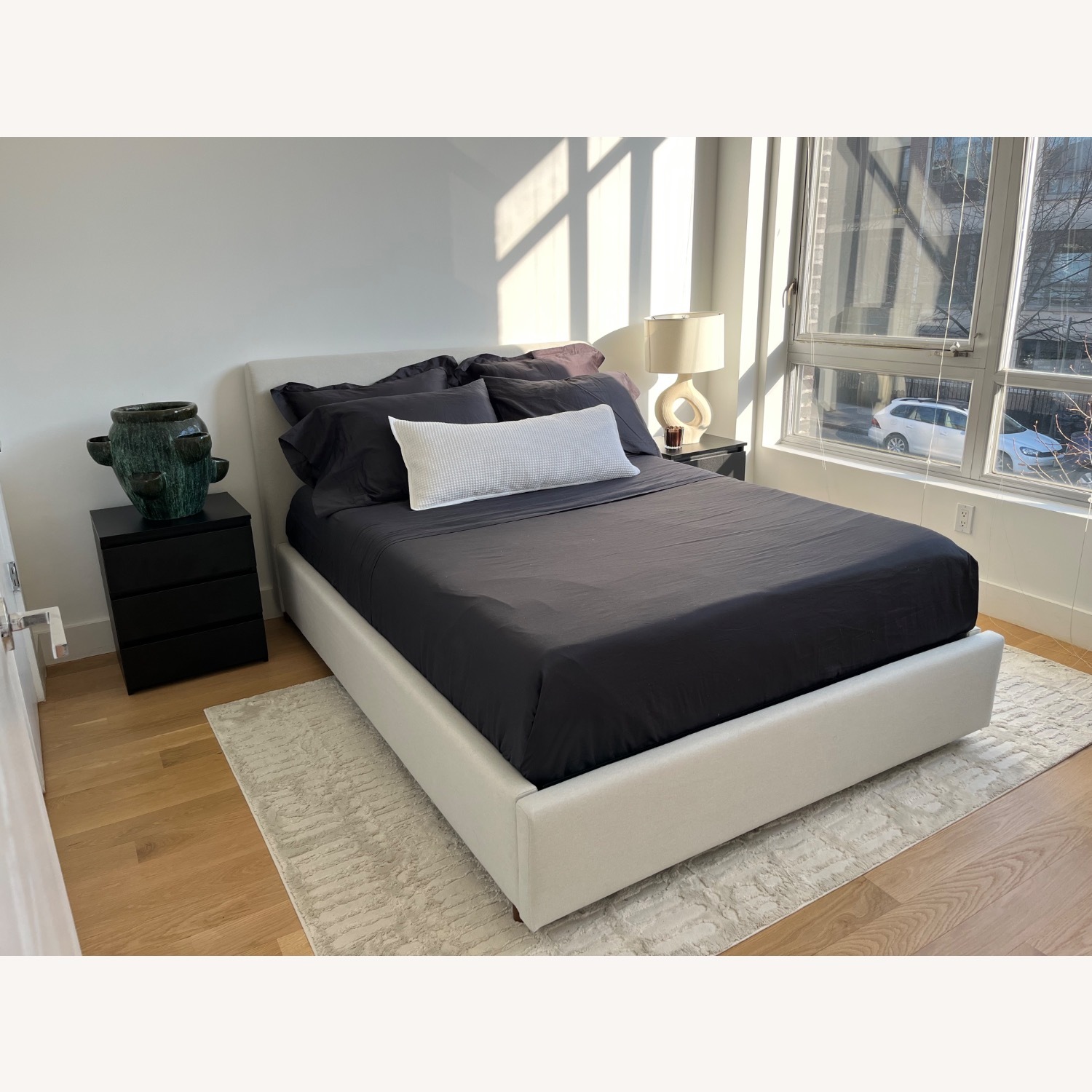 Silk & Snow, Bed Frame with Storage, Cloud - image-8