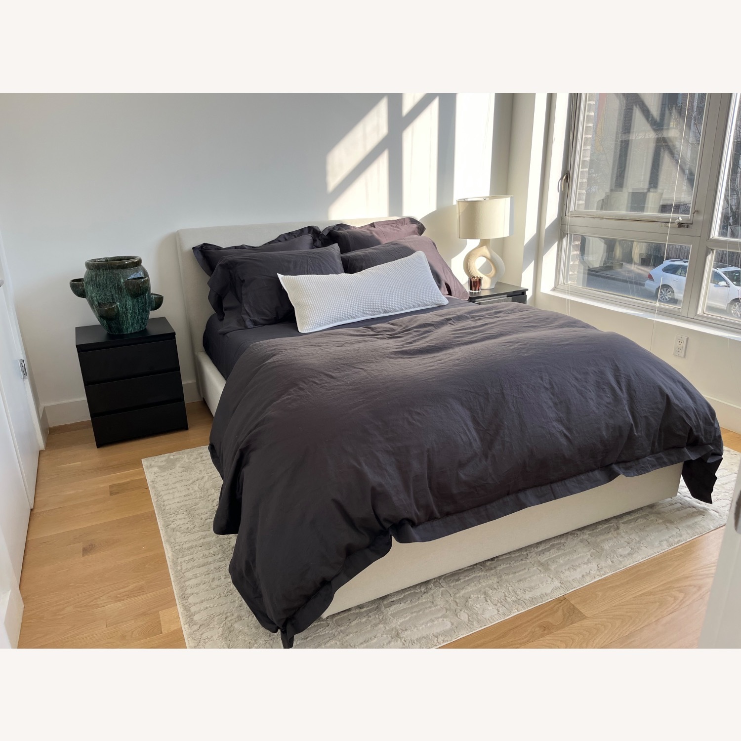 Silk & Snow, Bed Frame with Storage, Cloud - image-12