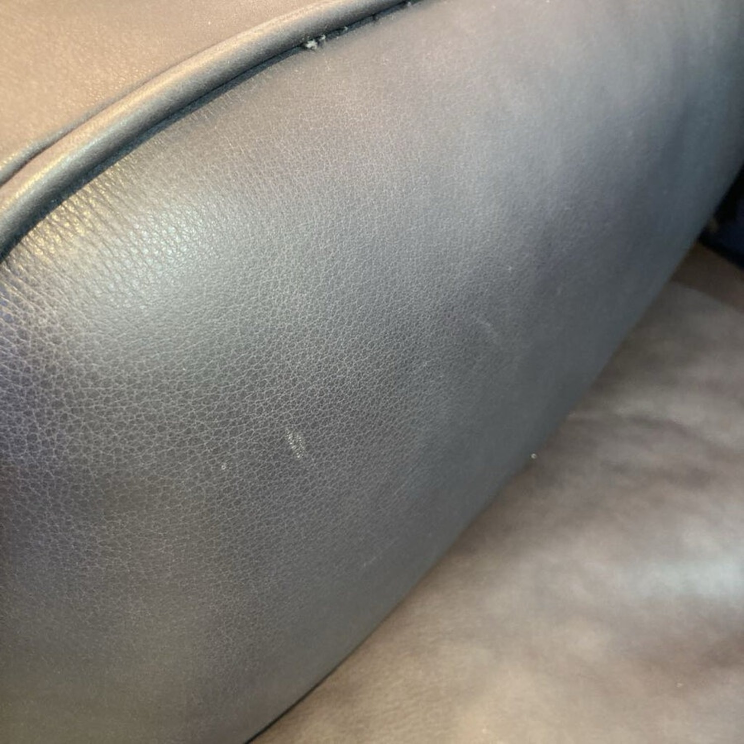 Copenhagen Italian Leather Empire Sofa - image-7