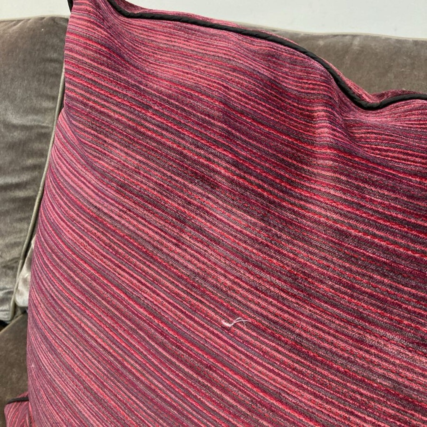 A. Rudin Custom Velvet Down-Filled Sectional - image-11