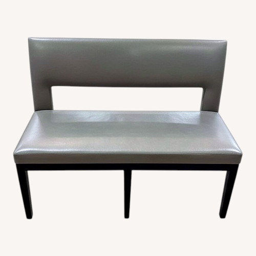 Used Holly Hunt Christian Liagre Leather Banquette Bench for sale on AptDeco