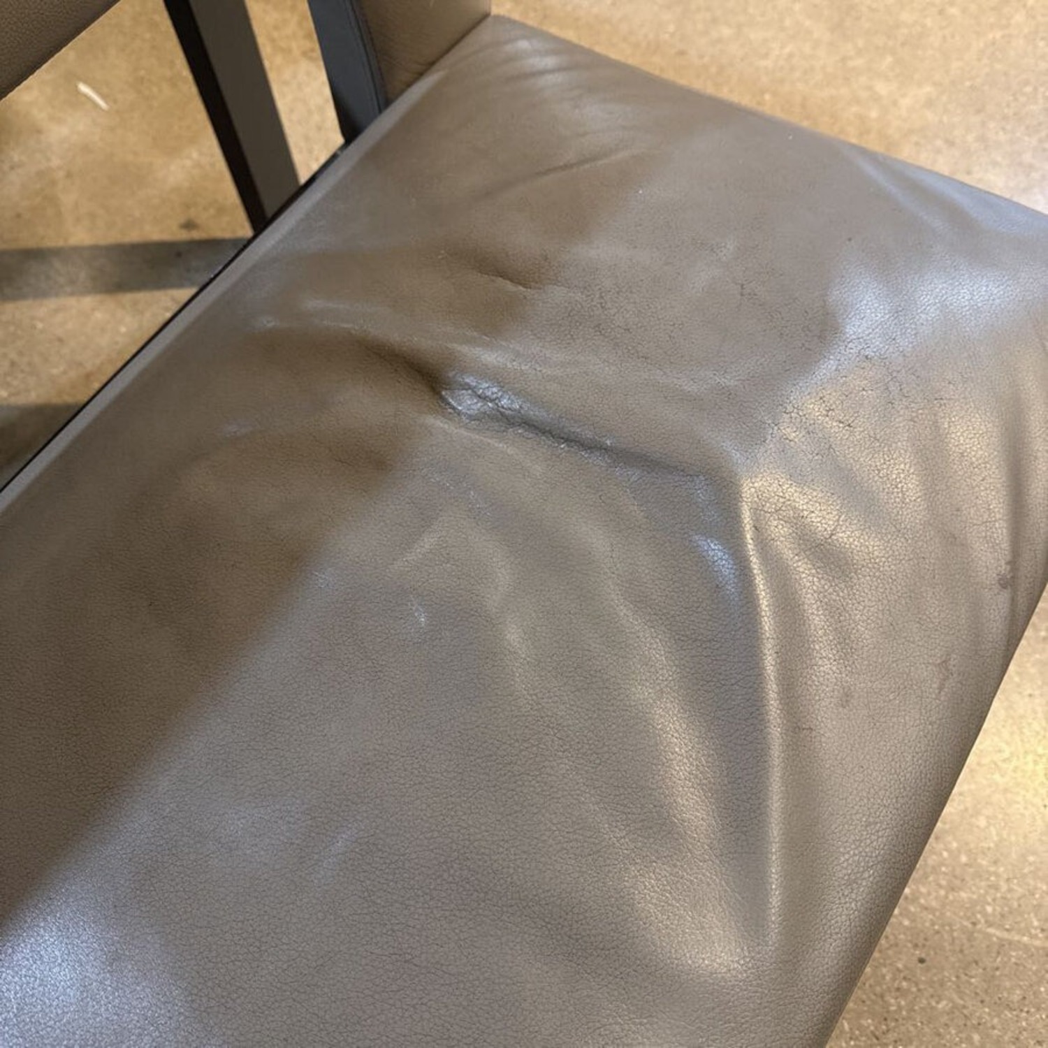 Holly Hunt Christian Liagre Leather Banquette Bench - image-4