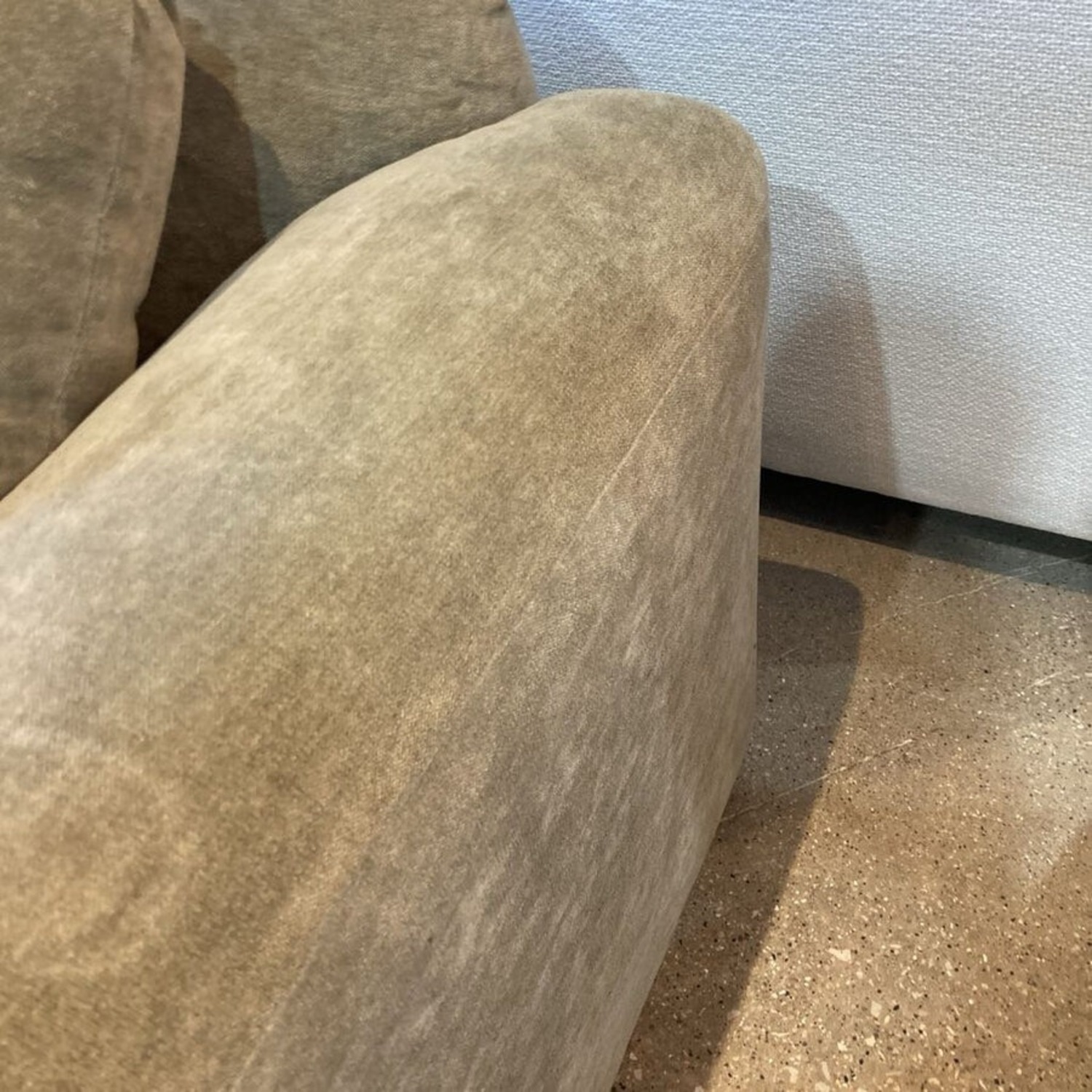 Custom Chenille Sofa Lounge Chair - image-13