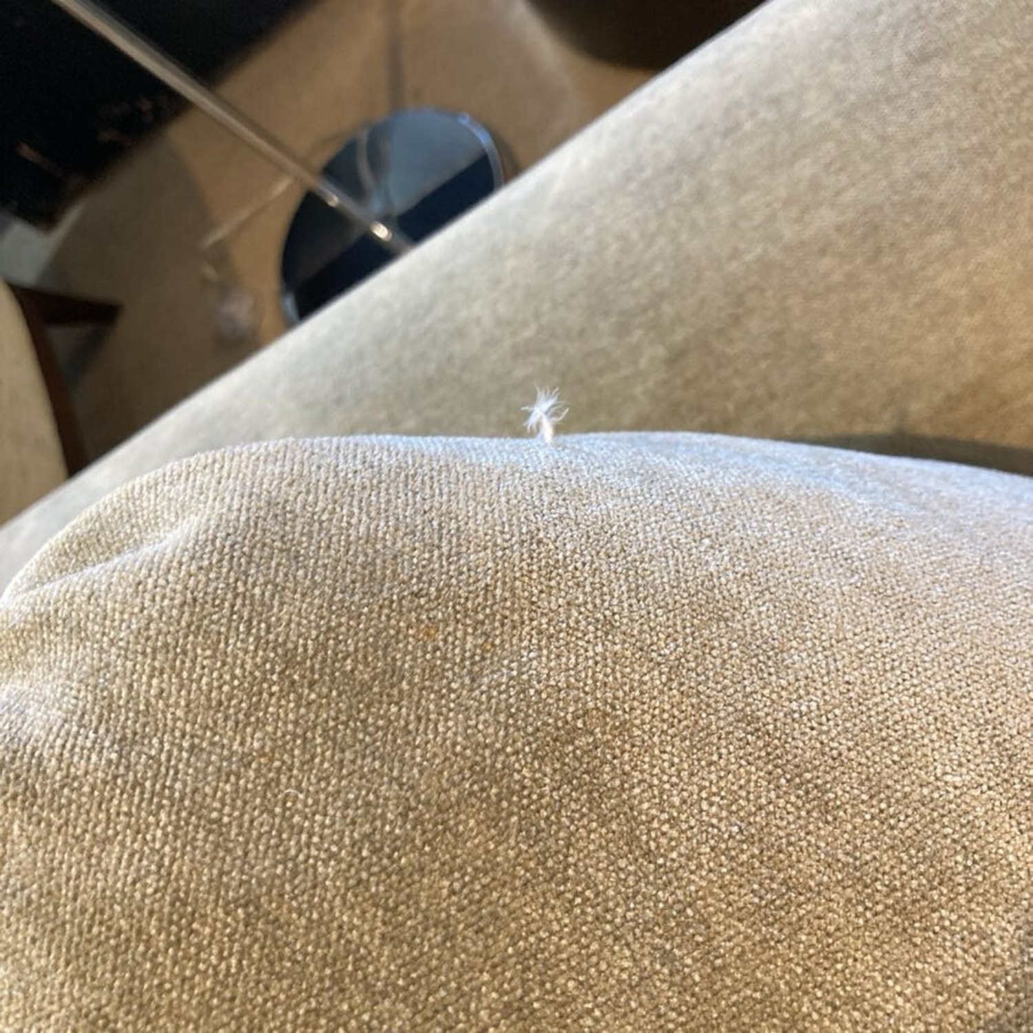 Custom Chenille Sofa Lounge Chair - image-12