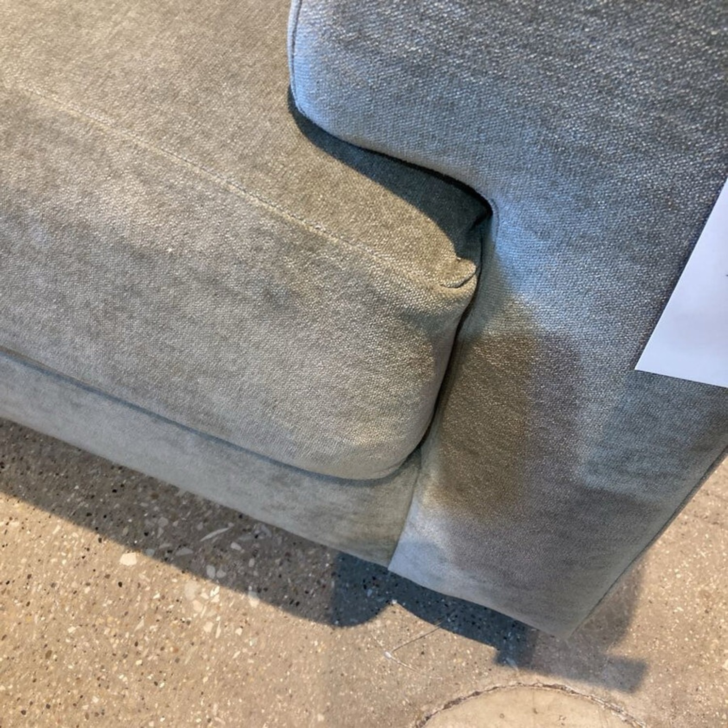 Custom Chenille Sofa Lounge Chair - image-9