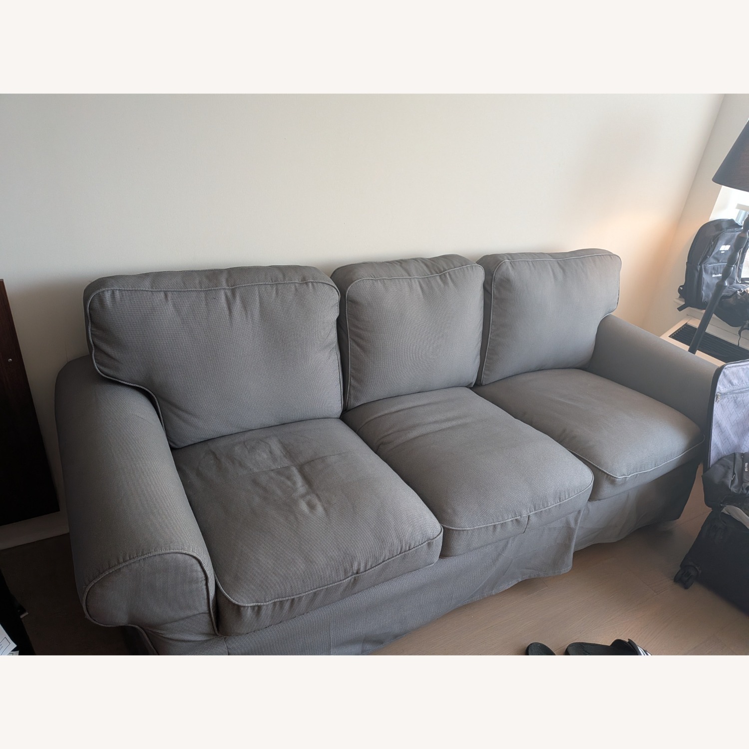 IKEA Light Gray 3+ Seater Sofa - image-3