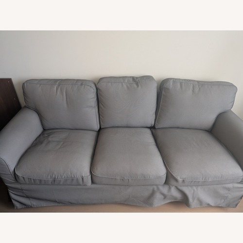 Used IKEA Light Gray 3+ Seater Sofa for sale on AptDeco