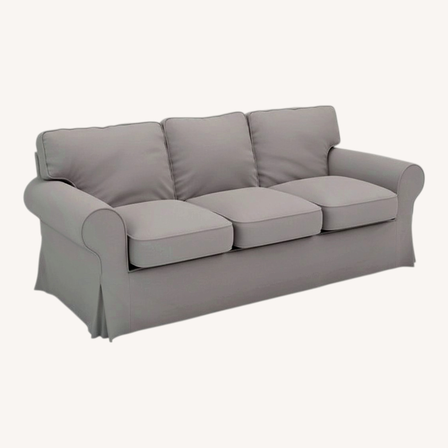 IKEA Light Gray 3+ Seater Sofa - image-0