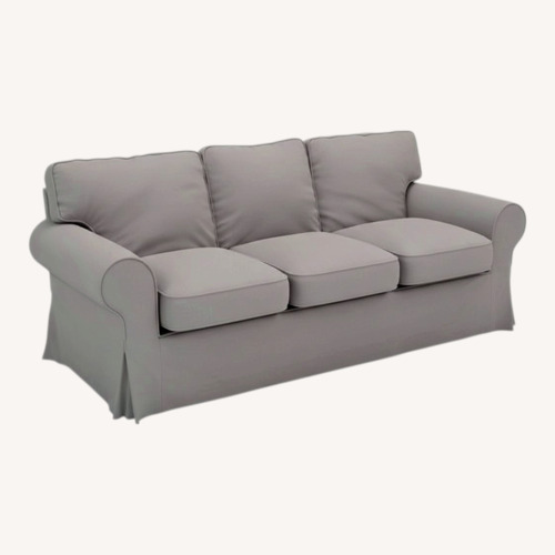 Used IKEA Light Gray 3+ Seater Sofa for sale on AptDeco