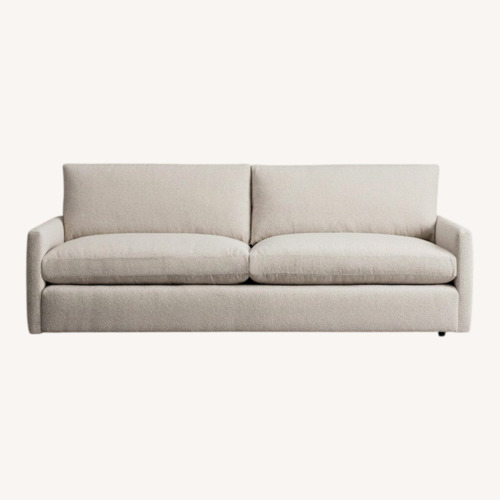 Used Arhaus Kipton Light Gray Fabric 2 Seater Sofa for sale on AptDeco