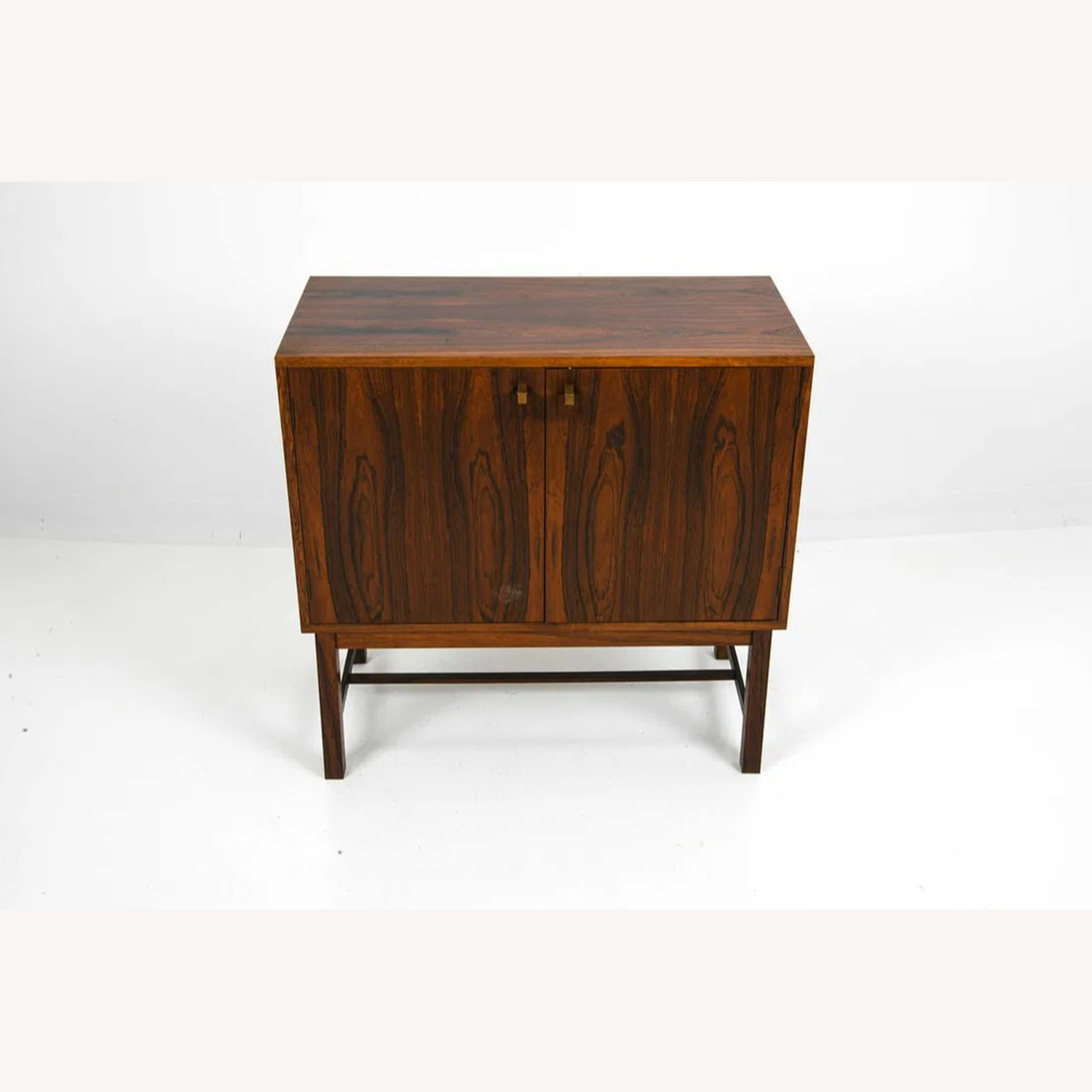 Vintage/Antique Finds Dark Brown Wood Nightstand - image-2