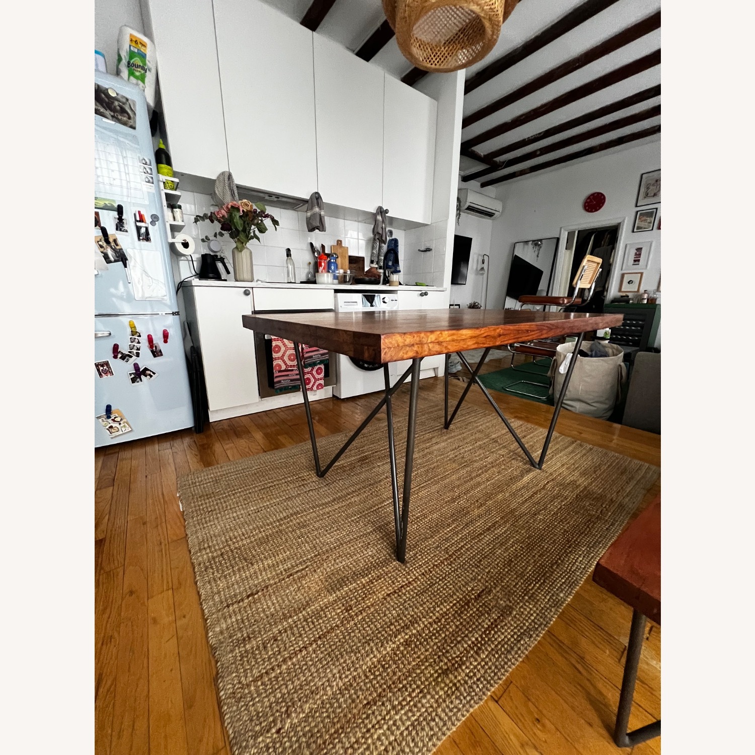 CB2 Dylan Medium Acacia Dining Table - image-3