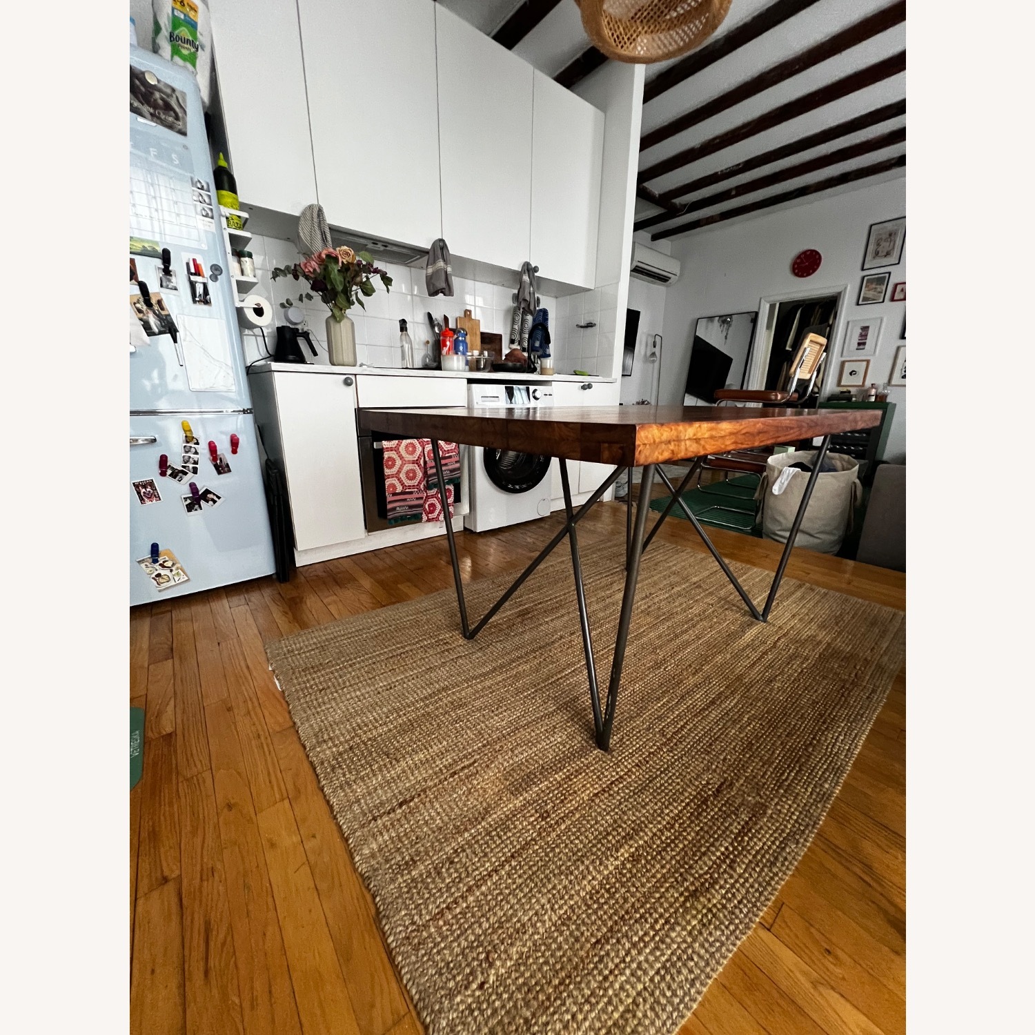 CB2 Dylan Medium Acacia Dining Table - image-4