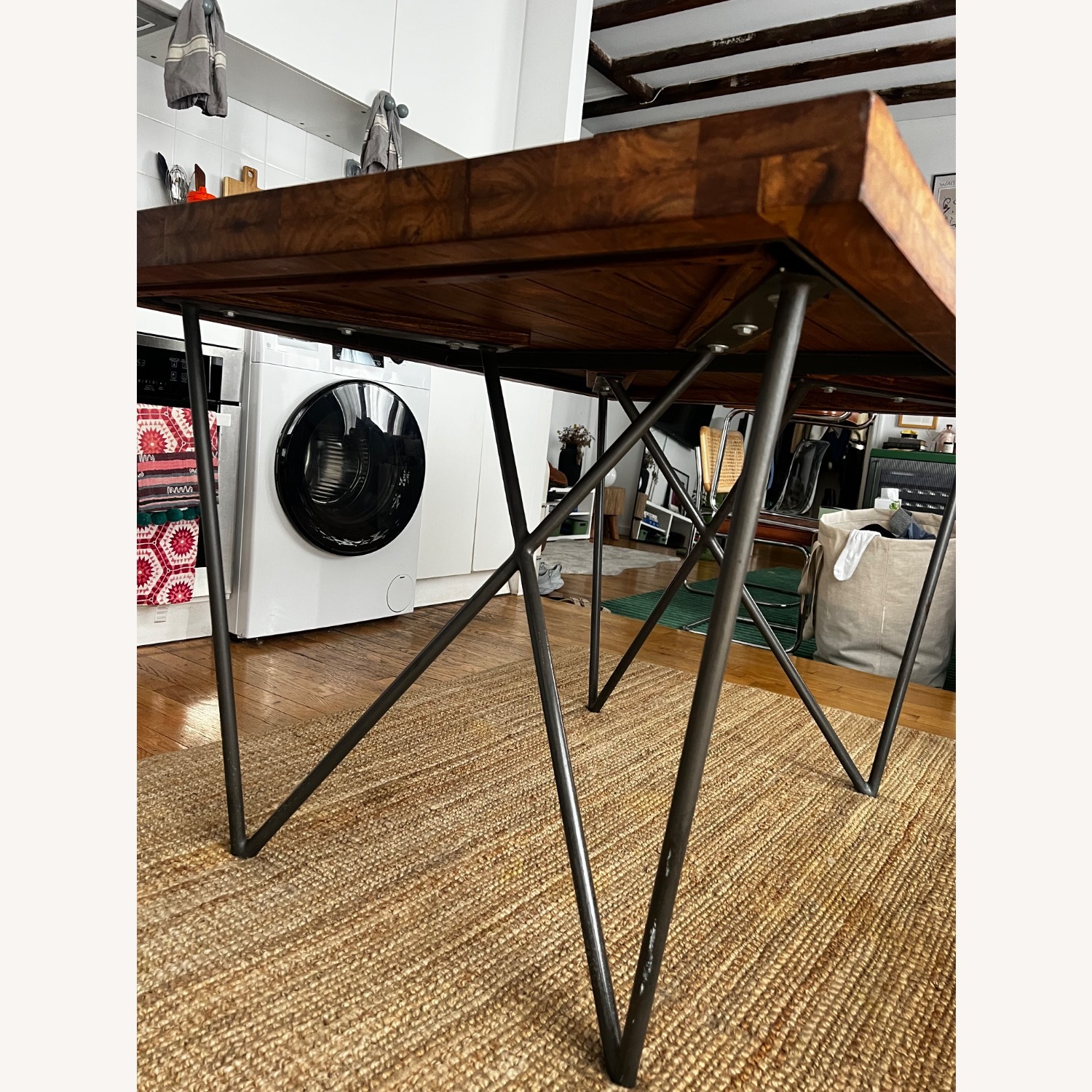 CB2 Dylan Medium Acacia Dining Table - image-6