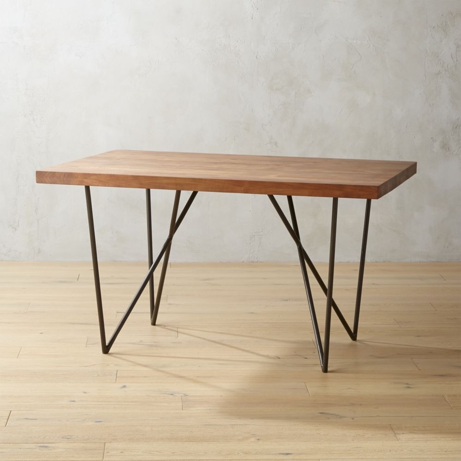 CB2 Dylan Medium Acacia Dining Table - image-1