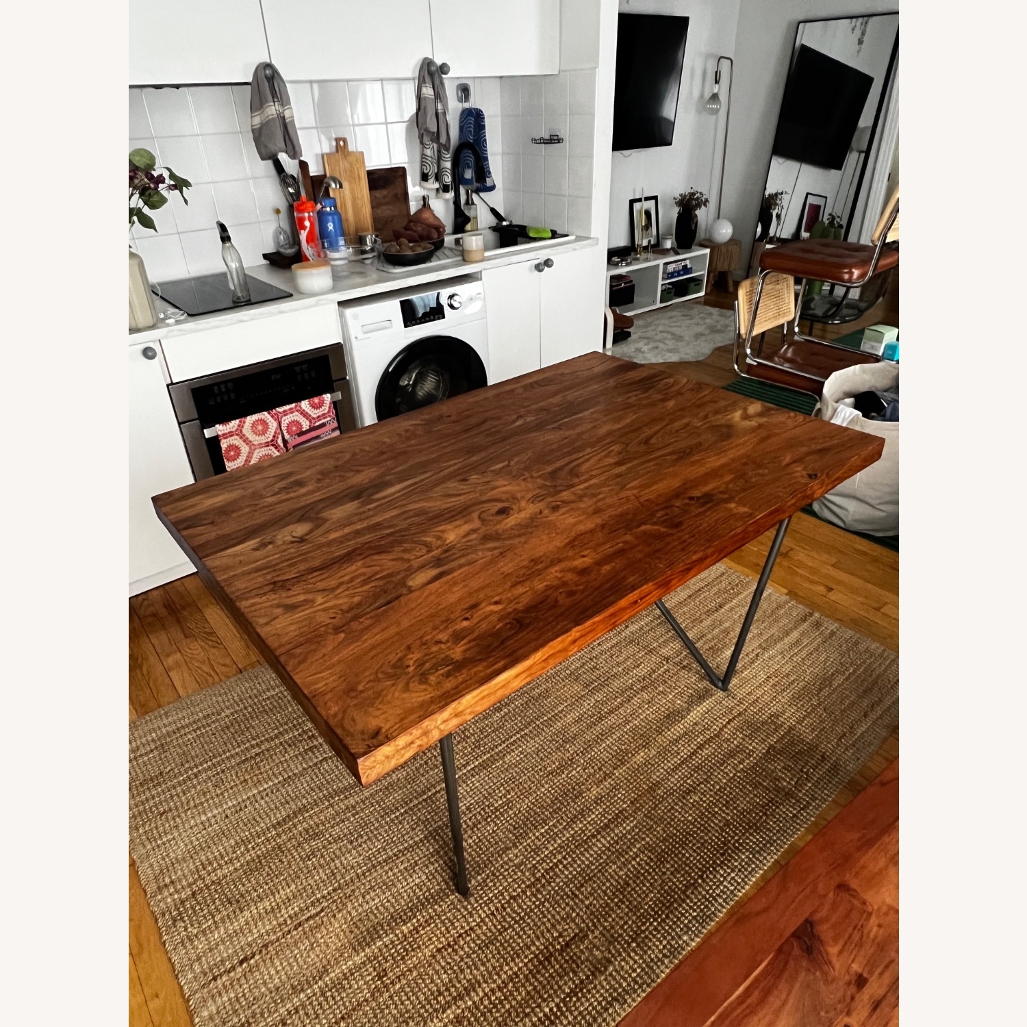 CB2 Dylan Medium Acacia Dining Table - image-5