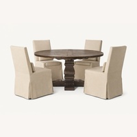 Restoration Hardware Light Gray Dining Sets