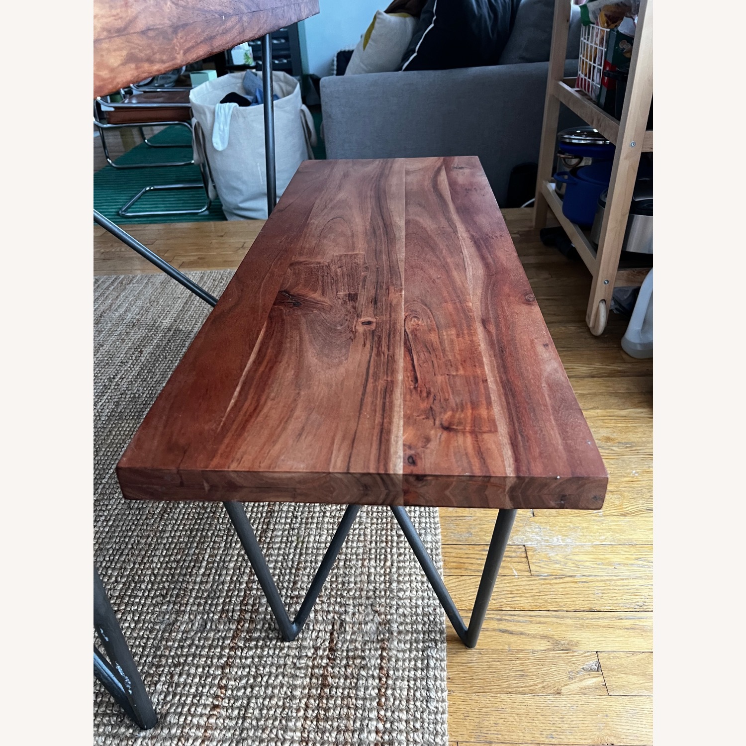 CB2 Dylan Acacia Dinning Bench - image-4