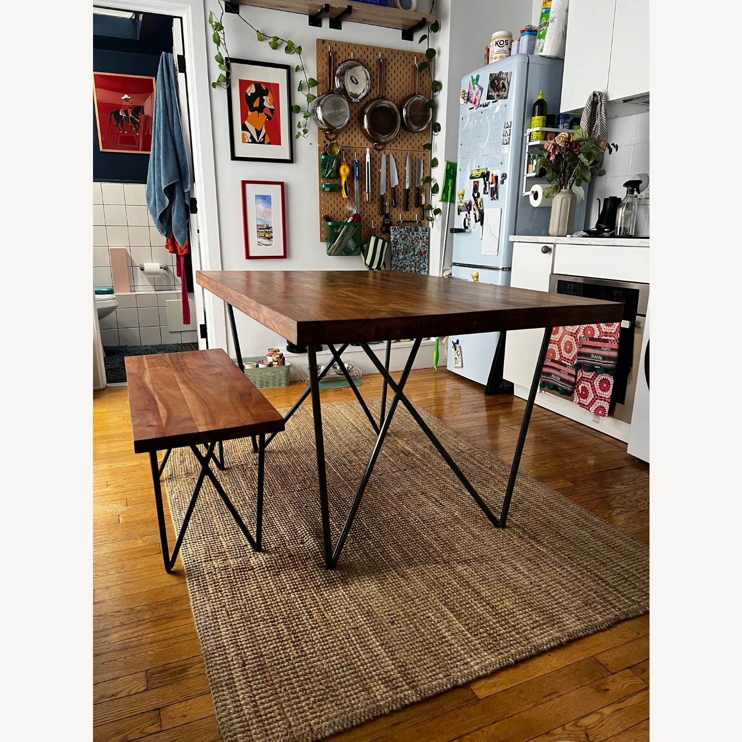 CB2 Dylan Acacia Dinning Bench - image-5