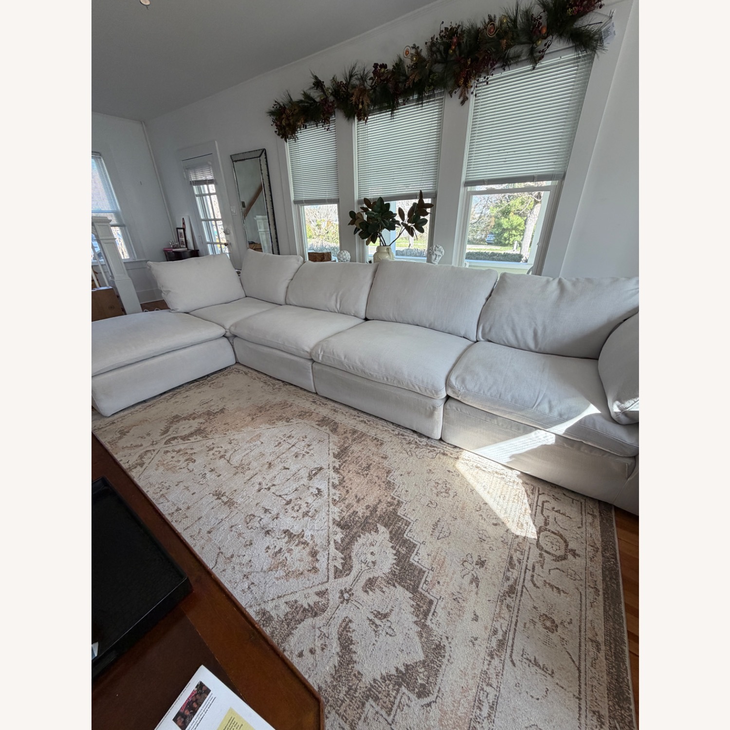 Restoration Hardware Cloud 5 Piece Sectional Sofa  - image-7