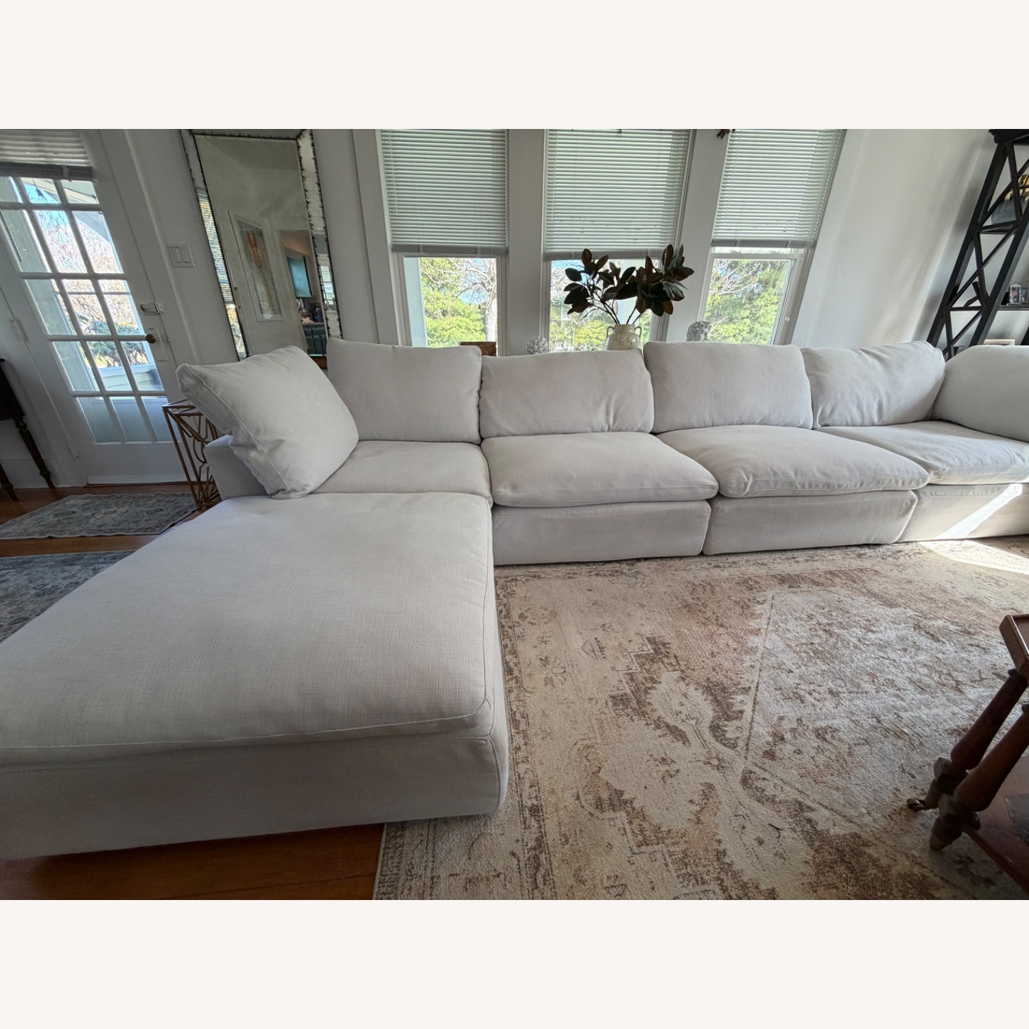Restoration Hardware Cloud 5 Piece Sectional Sofa  - image-9