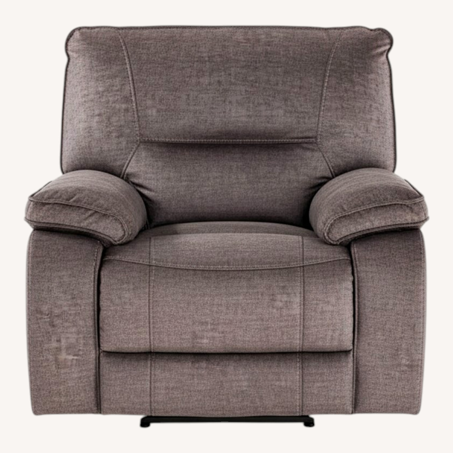 Bob's Discount Furniture Dark Gray Recliner - image-0