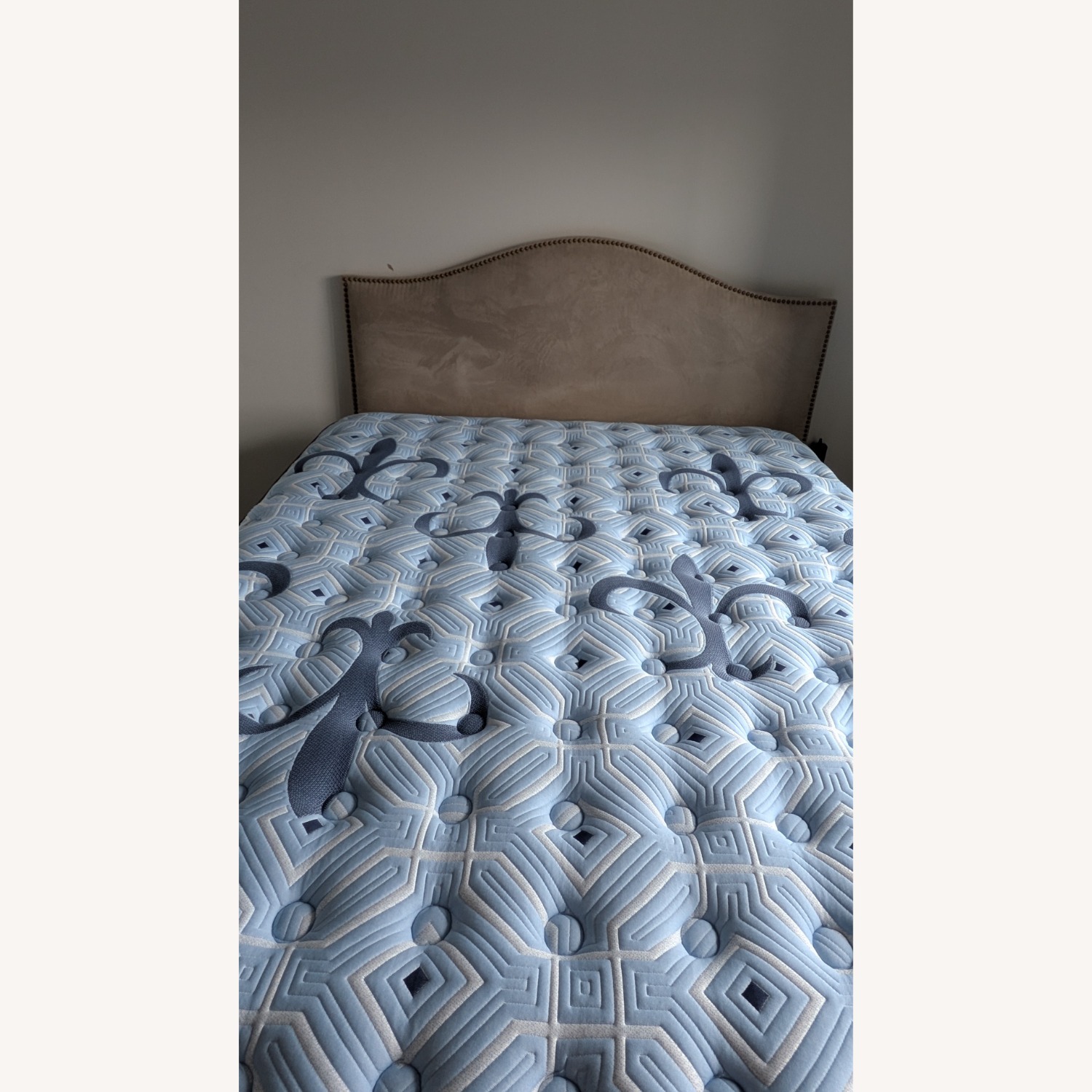 Sterns and Foster Queen Bed Frame and Headboard - image-4