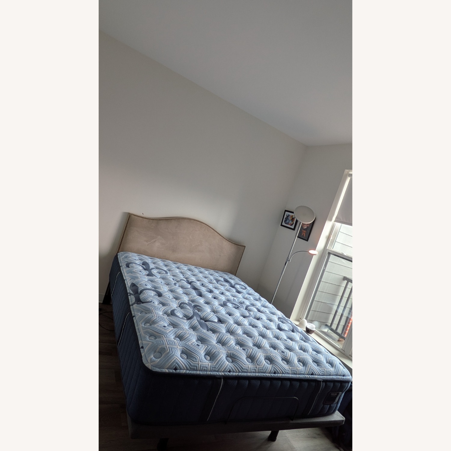 Sterns and Foster Queen Bed Frame and Headboard - image-2