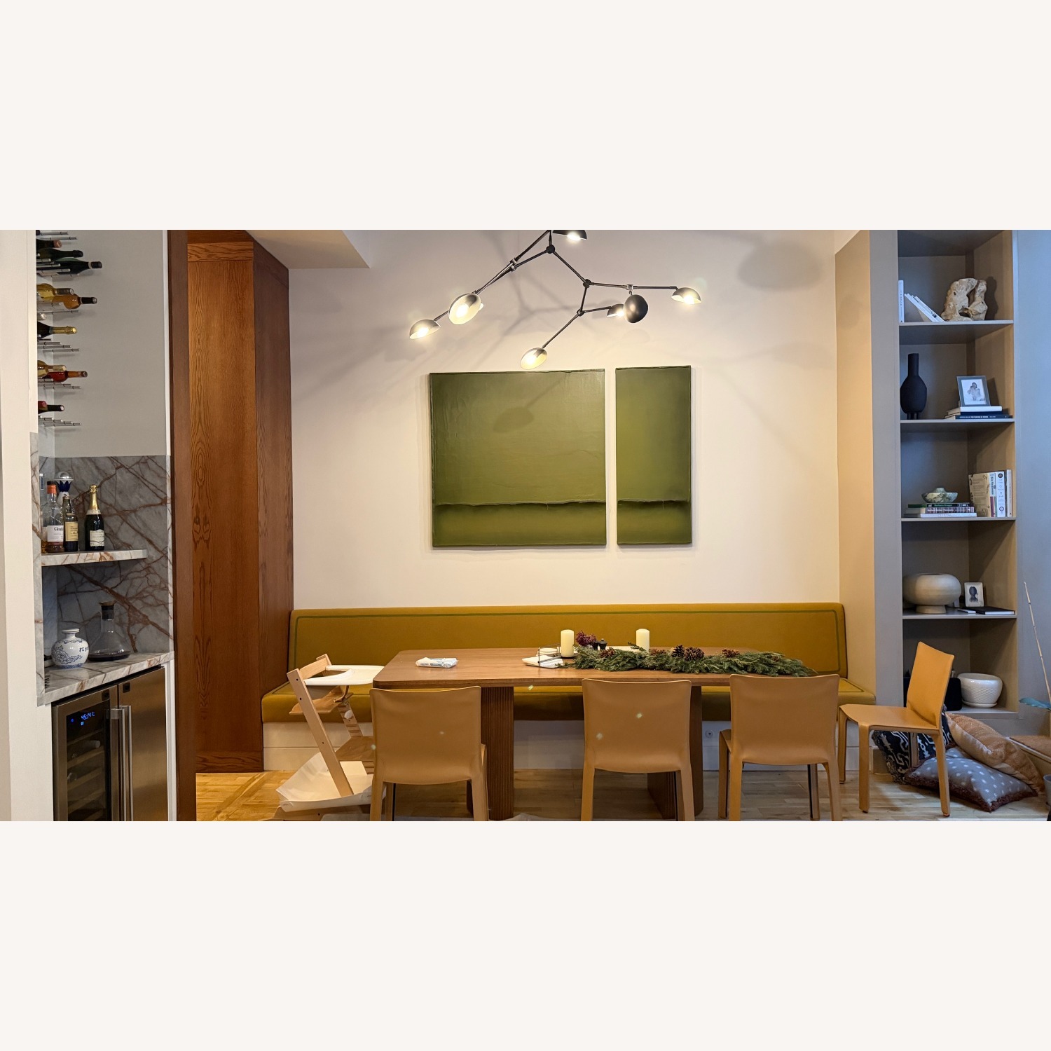 Drop Black Metal Ceiling Chandelier - image-3