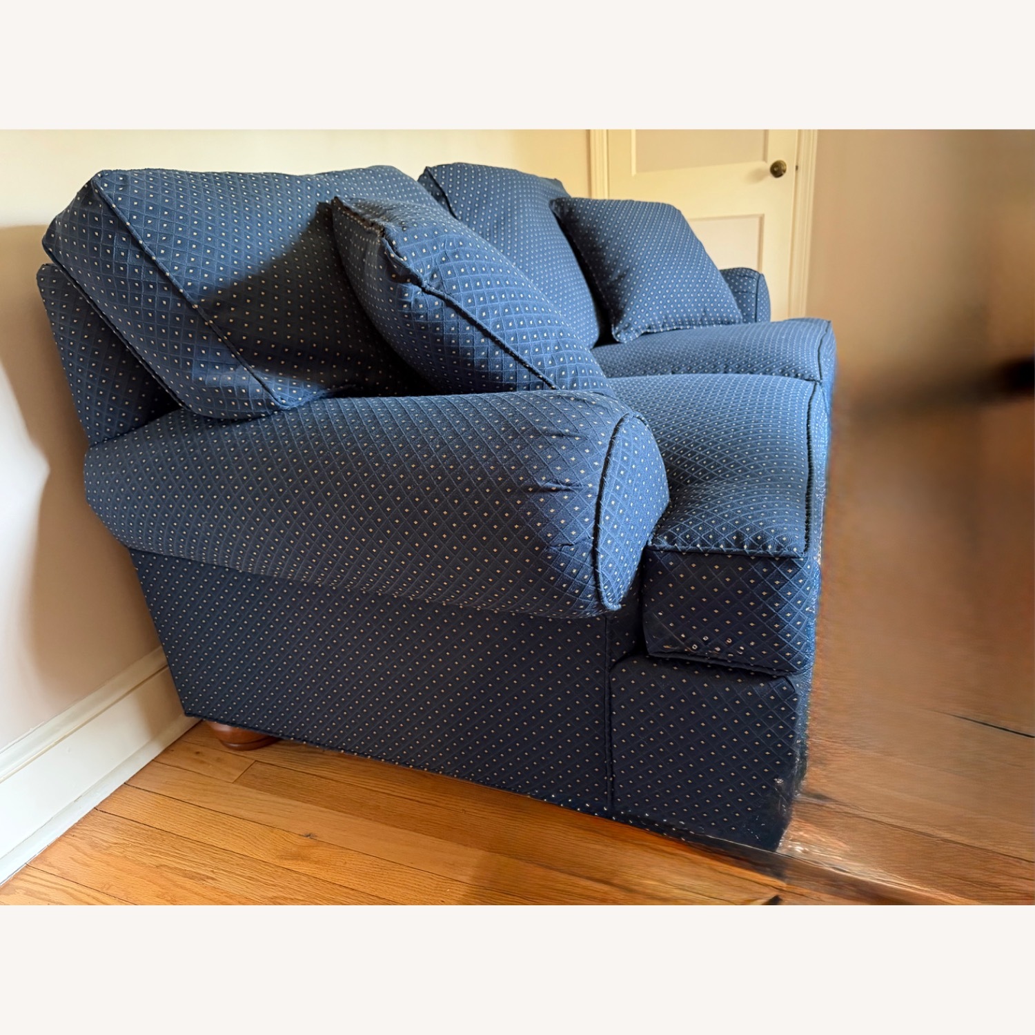 Ethan Allen Fabric Loveseat - image-2