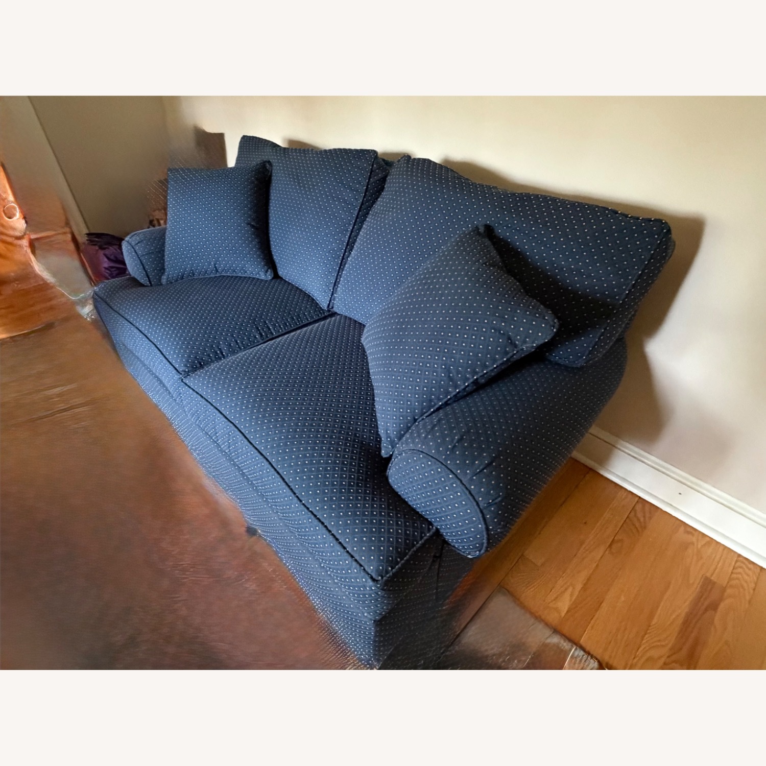 Ethan Allen Fabric Loveseat - image-3