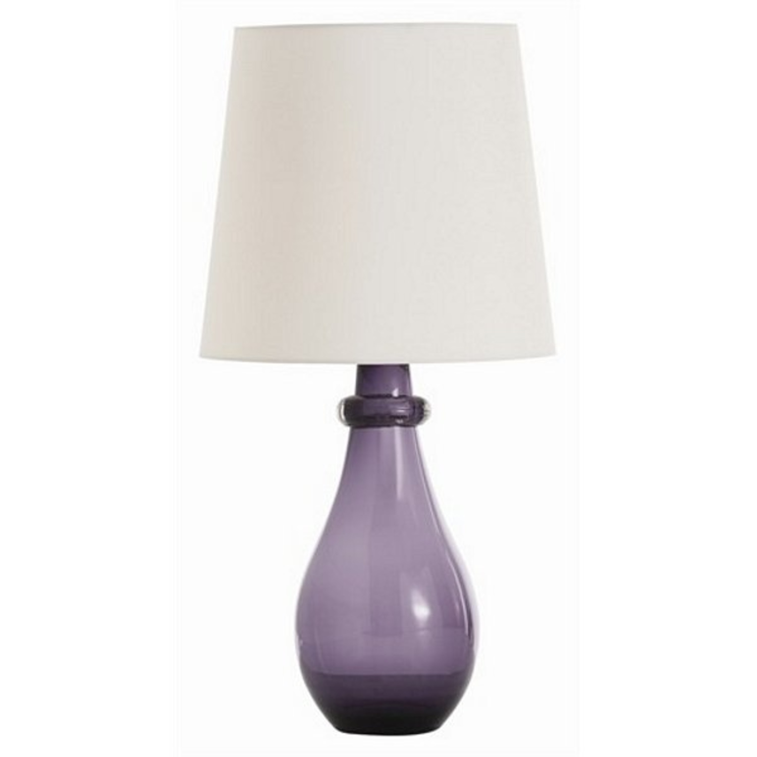 Arteriors Home Tanner Kenzie Purple Glass Table Lamps - image-7